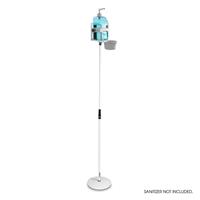 Gravity MS 23 DIS 01 W Height-Adjustable Hand Sanitiser Stand