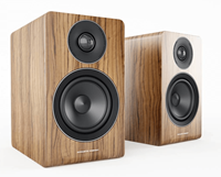 AcousticEnergy Acoustic Energy: AE100 boekenplank speakers (2 stuks) - Walnoot