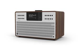 revo SuperCD All-In-One DAB+ Internetradio met CD-speler - Walnut/Silver