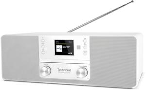 TechniSat DIGITRADIO 370 CD BT CD-Radio DAB+, UKW CD Weiß