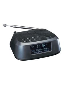 DAB+/FM Uhrenradio LENCO CR-605BK, schwarz