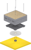 B-sound: Euroboxx XL - Grijs