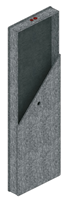 B-Sound: Secoboxx Wall L - Grijs