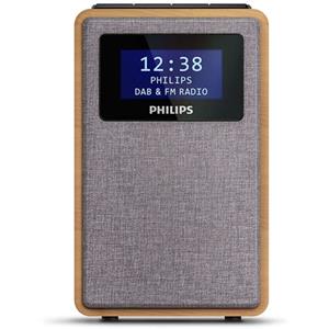 philips R5005 Radiowecker DAB+, DAB, UKW DAB+, UKW Braun, Grau