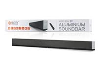 Dutch Originals Soundbar Bluetooth met afstandsbediening, 2.0 Stereo Sound, 30W RMS, HDMI Arc, Optical en 3.5mm Aux Port, Aluminium
