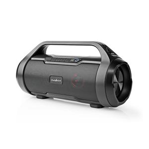 Nedis Party-Boombox | 6 Uur Speeltijd | BluetoothÃÂ | TWS | Party-Lichten | Zwart