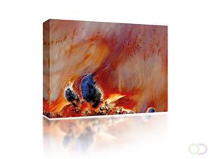 Sound Art Canvas + Bluetooth Speaker Fire In The Desert
