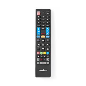 Ersatz Fernbedienung / Passend für: Samsung / Fest / 1 Gerät / Netflix Button / Smart Hub Button / Infrarot / Schwarz - Nedis