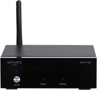Advance Acoustics: WTX-1100 Bluetooth aptX 5.0 Ontvanger - Zwart