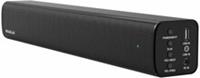 megasat Soundbar  Klangwunder V - ? 30 Watt (RMS) Leistung über zwei Breitbandlautsprecher. ? Audio-Anschluss für die Kopfhörer-Buchse am TV. ? Bluetooth 4.0 für eine drahtlose Verb