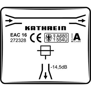 kathrein EAC 16 Lasdoos voor satellietaansluiting 1-voudig