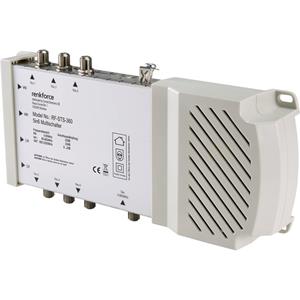renkforce RF-STS-360 Satelliet multiswitch Ingangen (satelliet): 5 (4 satelliet / 1 terrestrisch) Aantal gebruikers: 6 geschikt voor Quad LNB