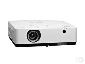 NEC ME402X. Projector helderheid: 4000 ANSI lumens, Projectietechnologie: 3LCD, Projector native resolution: XGA (1024x768). Light source type: Lamp, Service life of light source: 10000 uur, Service l