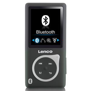 MP3/MP4 speler met Bluetooth en 8 GB micro SD kaart Lenco XEMIO-768 Grey Zwart-Grijs