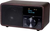 Kathrein DAB+ 1 mini Tischradio DAB+, UKW DAB+, UKW, Bluetooth Holz (dunkel)