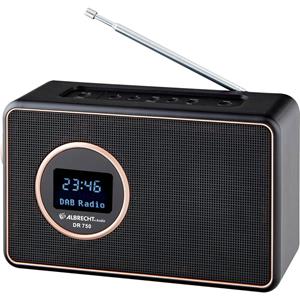 Albrecht DR 750 Tischradio DAB+, DAB, UKW DAB+, UKW Schwarz