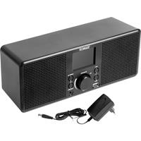 Technaxx TX-153 Tafelradio met internetradio Internet Internetradio, USB, WiFi Zwart