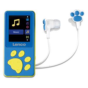 Lenco Kinder-MP3/MP4-Player, 8GB mit Aufnahmefunktion Xemio-560BU, blau