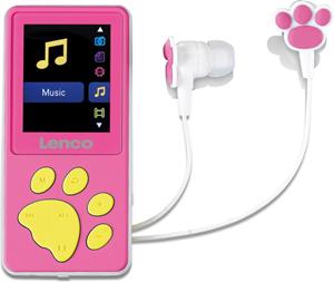 Lenco Kinder-MP3/MP4-Player, 8GB mit Aufnahmefunktion Xemio-560PK, pink