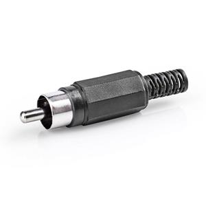 RCA connector zwart