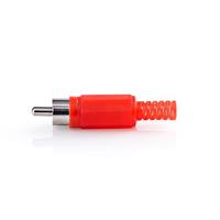 Nedis RCA connector rood