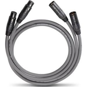 Oehlbach NF 14 Master X XLR Verbindungskabel [1x XLR-Stecker - 1x XLR-Buchse] 0.75m Anthrazit