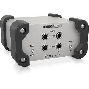 klarkteknik Klark Teknik PRO DI 2 DI 20P Passive DI Box