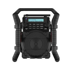 PerfectPro UBOX 500R Bouwradio - FM RDS - DAB+ - bluetooth - USB - aux-in - werkt op netstroom&batterij