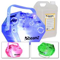 BeamZ B500LED bellenblaasmachine incl. 5 liter vloeistof