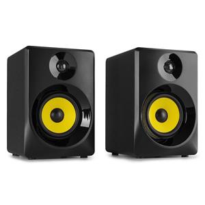 Vonyx SMN40B actieve studio monitor speakers 100W - Zwart