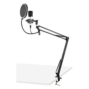 CMS300W USB Studio microfoon met verstelbare arm - Wit