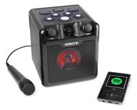 Vonyx SBS50B-DRUM Karaoke set met microfoon, Bluetooth en drumpads
