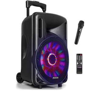Fenton FT10LED karaoke speaker 450W 10 met LED verlichting