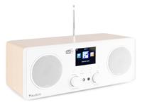 Audizio Bari DAB radio met Bluetooth en wifi internet radio - Wit