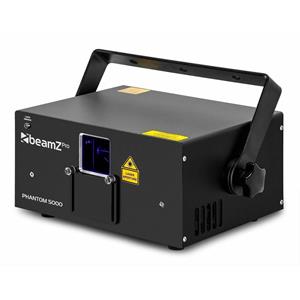 BeamZ Professional BeamZ Phantom 5000 Pure Diode analoog 5W (5000mW) RGB Laser