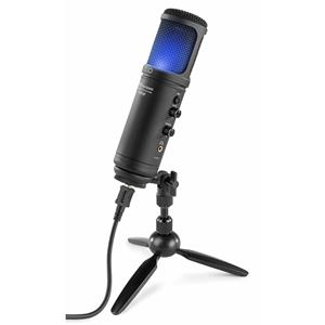 PCM120 USB studio microfoon met standaard en licht