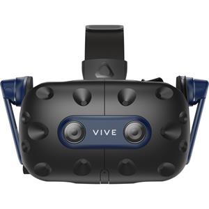 HTC Vive Pro 2 Virtual Reality bril Zwart Incl. bewegingssensoren, Met headset