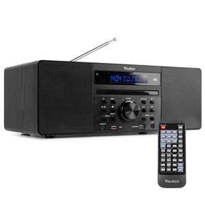 Audizio Prato microset met DAB radio, Bluetooth, USB mp3 & cd speler -