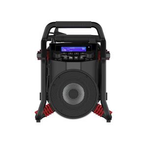 PerfectPro POWERPLAYER PP2 Bouwradio - FM RDS - DAB+ - bluetooth - USB - AUX-In - Oplaadbaar (ingebouwde Lithium accu)