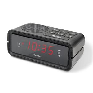 TechniSat Digiclock 2 Wekker radio Zwart