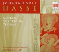 Berlin Classics Hasse: Miserere, Salve Regina, Te Deum - Claudio Osele