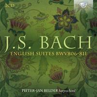 Brilliant Classics J.S. Bach: English Suites Bwv806-811 - Pieter Belder -jan