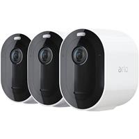 Arlo Pro 4 - Kabellose Überwachungskamera 3er-Pack - Weiß