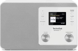 TechniSat DIGITRADIO 307 Tischradio DAB+, UKW AUX, DAB+, UKW Weckfunktion Weiß