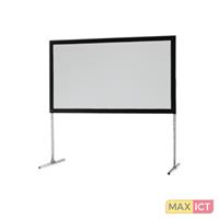 celexon Tuch für Mobil Expert - 244 x 152 cm [Front-Projektion, passend für die celexon Faltrahmenleinwand]