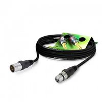 hicon XLR Anschlusskabel [1x XLR-Buchse 3 polig - 1x XLR-Stecker 3 polig] 10.00m Sch
