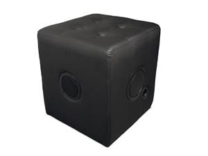 Caliber Bluetooth Speaker - Hocker Poef Met Speaker - Zwart (Hpg522bt)a