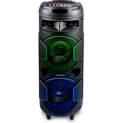 Dunlop Bluetooth Speaker - Draagbaar - 2x10 Watt - Microfoonaansluiting - Fm Radio