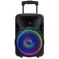 N GEAR N-gear Bluetoothspeaker The Flash 1205 Trolley 300w Zwart