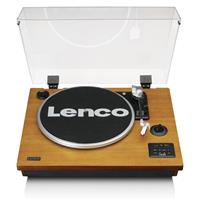 Lenco LS-55WA Wood Record Player with Integrated MP3 Encoder